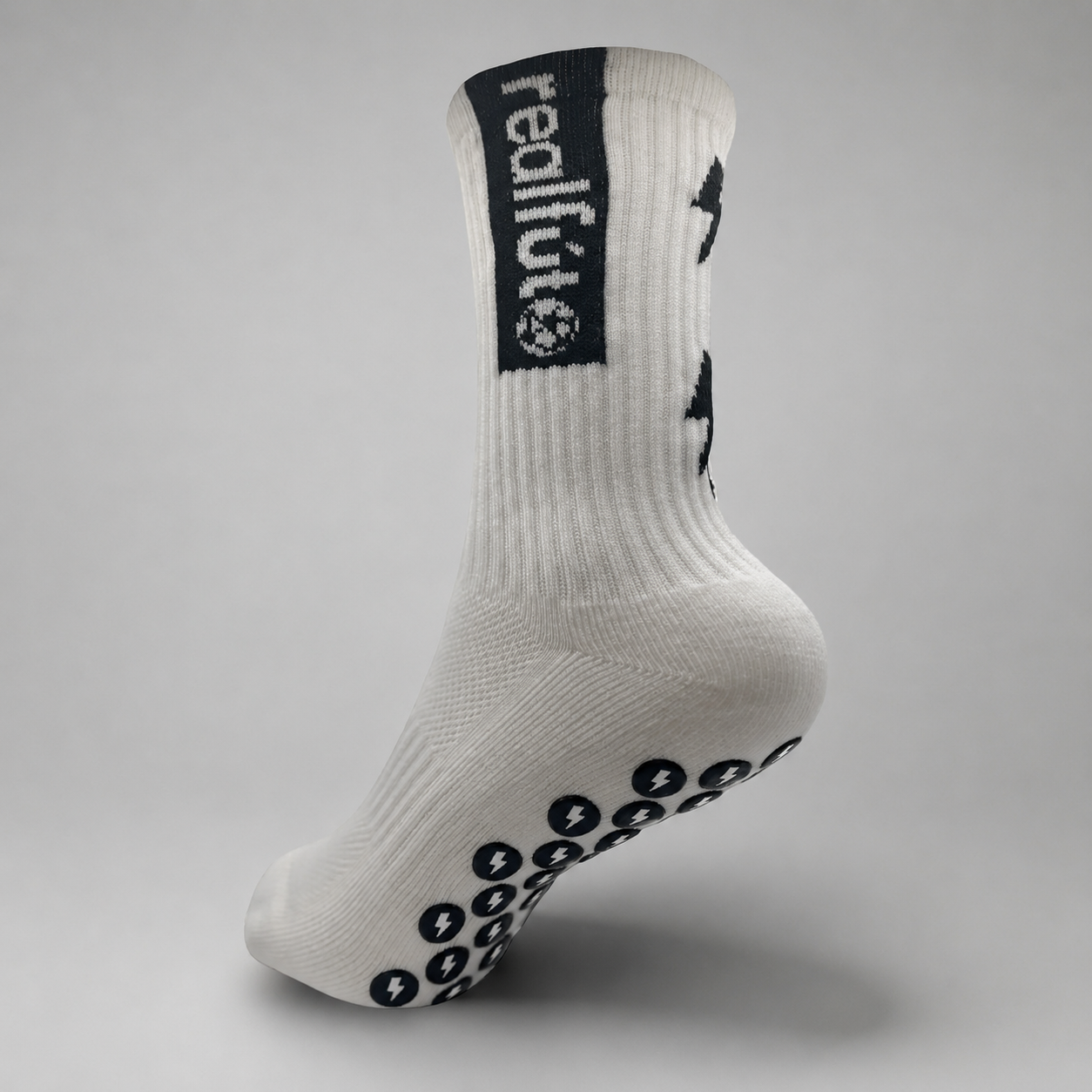 Calcetines antideslizantes de fútbol Pro Socks Blancos